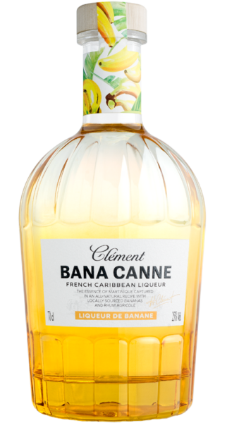 Banana Liqueur Bana Canne Rhum Clement STRAPPED