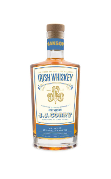 Blended Irish Whiskey The Hanson JJ Corry