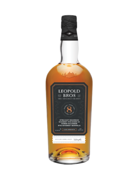 Leopold Bros 8 Year Old Cask Strength Three Chamber Finished Bourbon