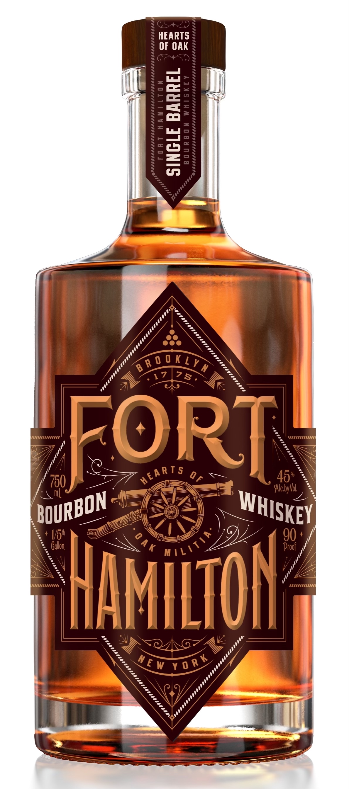 Bourbon Whiskey Single Barrel Fort Hamilton Skurnik Wines And Spirits 3342