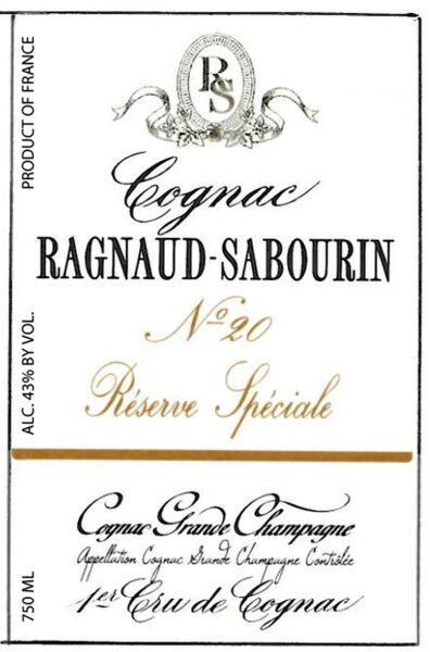 Cognac Reserve Speciale RagnaudSabourin