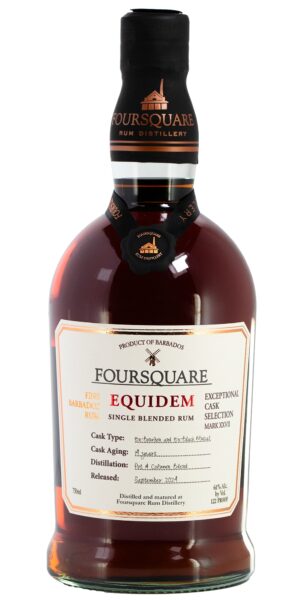 Exceptional Cask Series Equidem Foursquare Rum Distillery