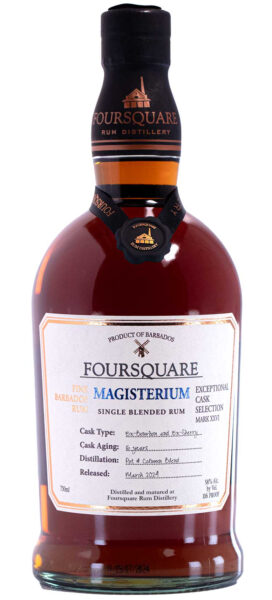 Exceptional Cask Series Magisterium Foursquare Rum Distillery