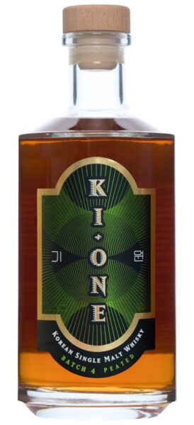 Korean Single Malt Whisky Ki One  Peated  Batch 4 Three Societies