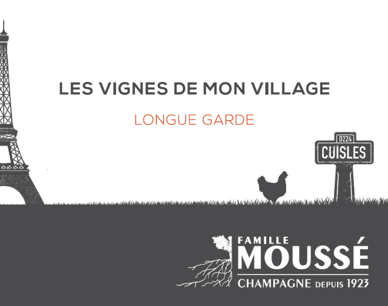 Champagne Famille Mouss Les Vignes de Mon Village Longue Garde Blanc de Noirs Brut Nature