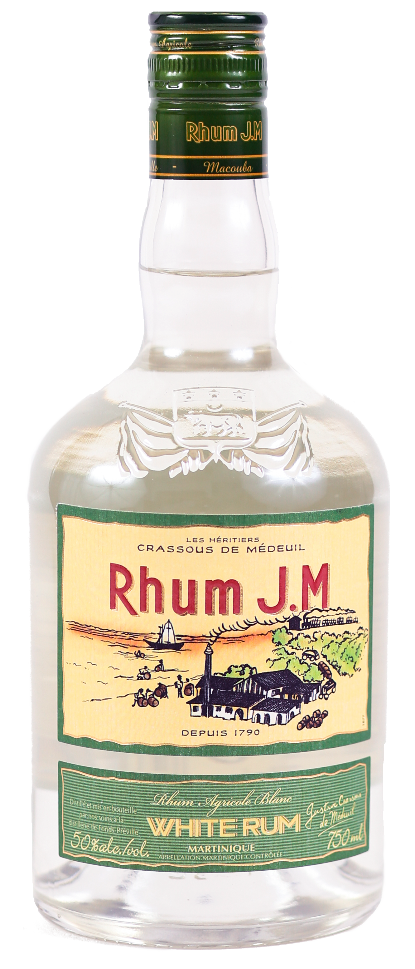 Rhum JM Agricole Blanc
