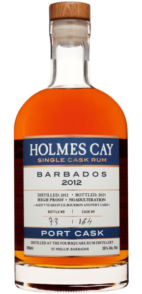 Single Cask Rum Barbados  Foursquare 2012  Port Cask Holmes Cay