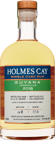 Single Cask Rum Guyana  Versailles 2018 Holmes Cay