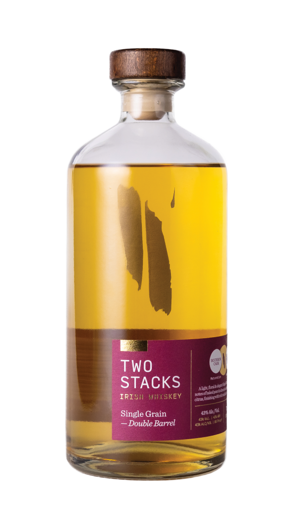 Single Grain Irish Whiskey Double Barrel Two Stacks Strapped Skurnik Wines And Spirits 8601