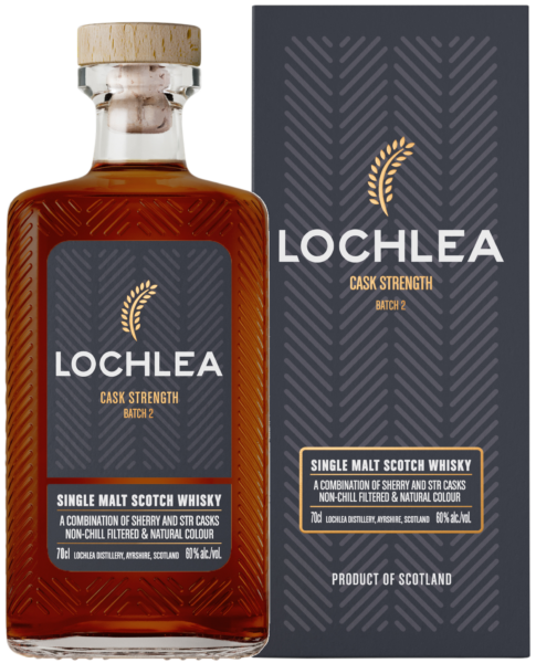 Single Malt Scotch Whisky Cask Strength  Batch 2 Lochlea