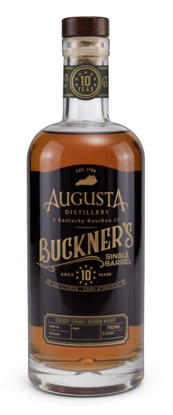 Straight Bourbon Whiskey Buckners 10 Cask Strength Single Barrel Augusta Distillery