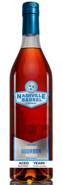 Straight Bourbon Whiskey Cask Strength Nashville Barrel Company