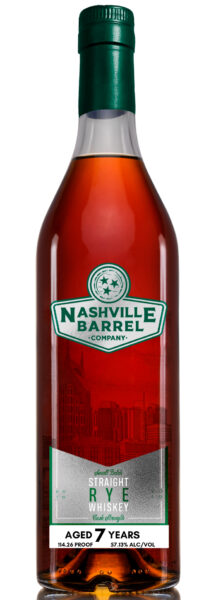 Straight Rye Whiskey Cask Strength Nashville Barrel Company