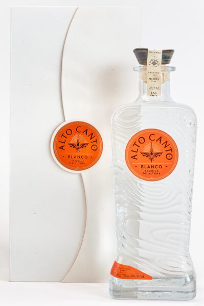 Tequila Blanco w Gift Box Alto Canto