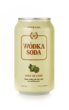 Wodka Soda, 'Hint of Lime', [355ml Cans]