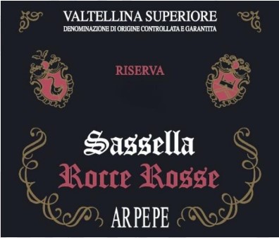 Valtellina Superiore Riserva Sassella Rocce Rosse ARPEPE