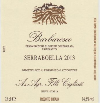 Barbaresco 'Serraboella'