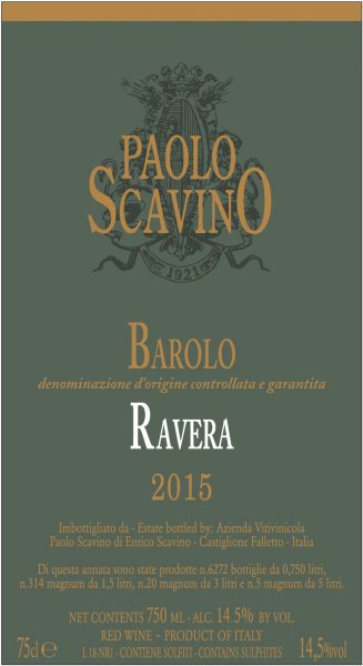 Barolo Ravera Paolo Scavino