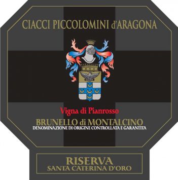 Brunello di Montalcino Riserva 'Pianrosso', Ciacci Piccolomini