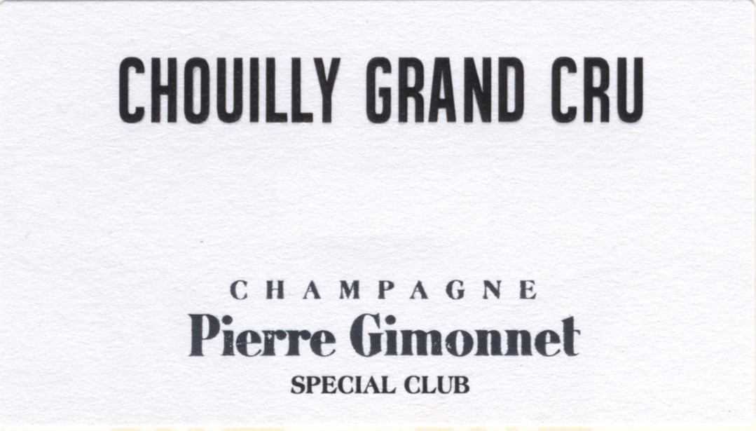 Special Club Chouilly Blanc De Blancs Grand Cru Brut Champagne P