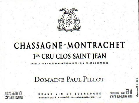 Chassagne-Montrachet Blanc 1er 