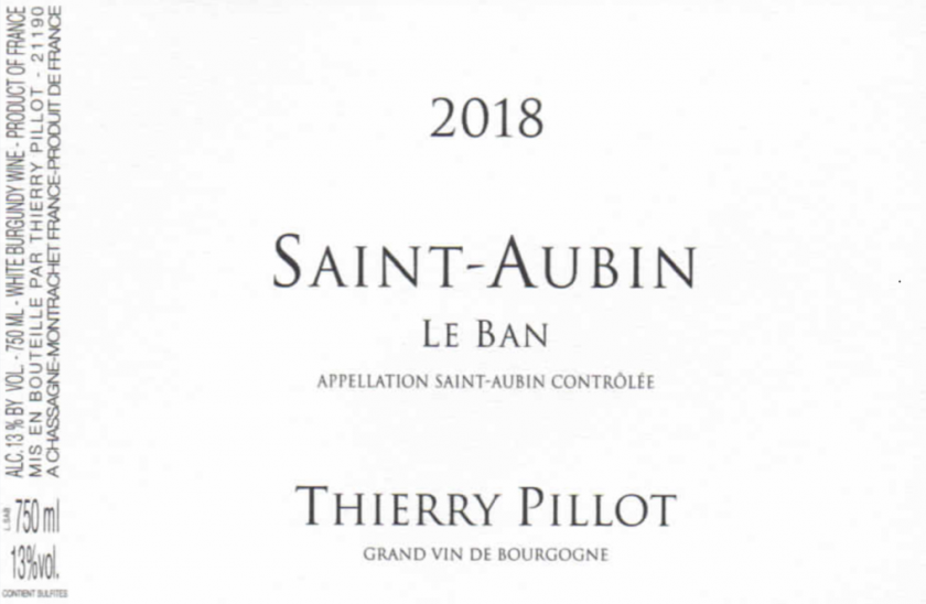 SaintAubin Le Ban Thierry Pillot