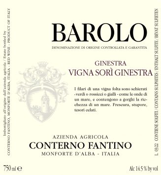 Barolo Ginestra 'Vigna Sorì Ginestra'