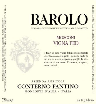 Barolo Mosconi 'Vigna Ped'