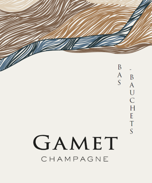 Champagne Gamet BasBauchets Blanc de Noirs Brut Nature