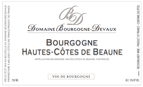 Hautes Cotes de Beaune Rouge 