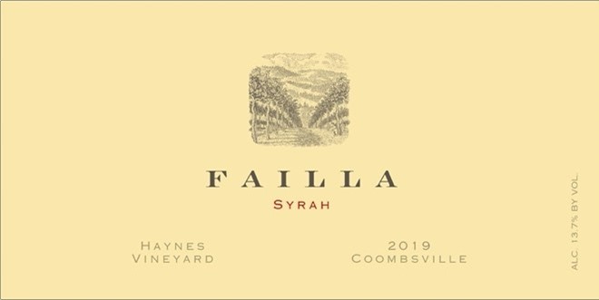 Syrah Haynes Vyd Failla