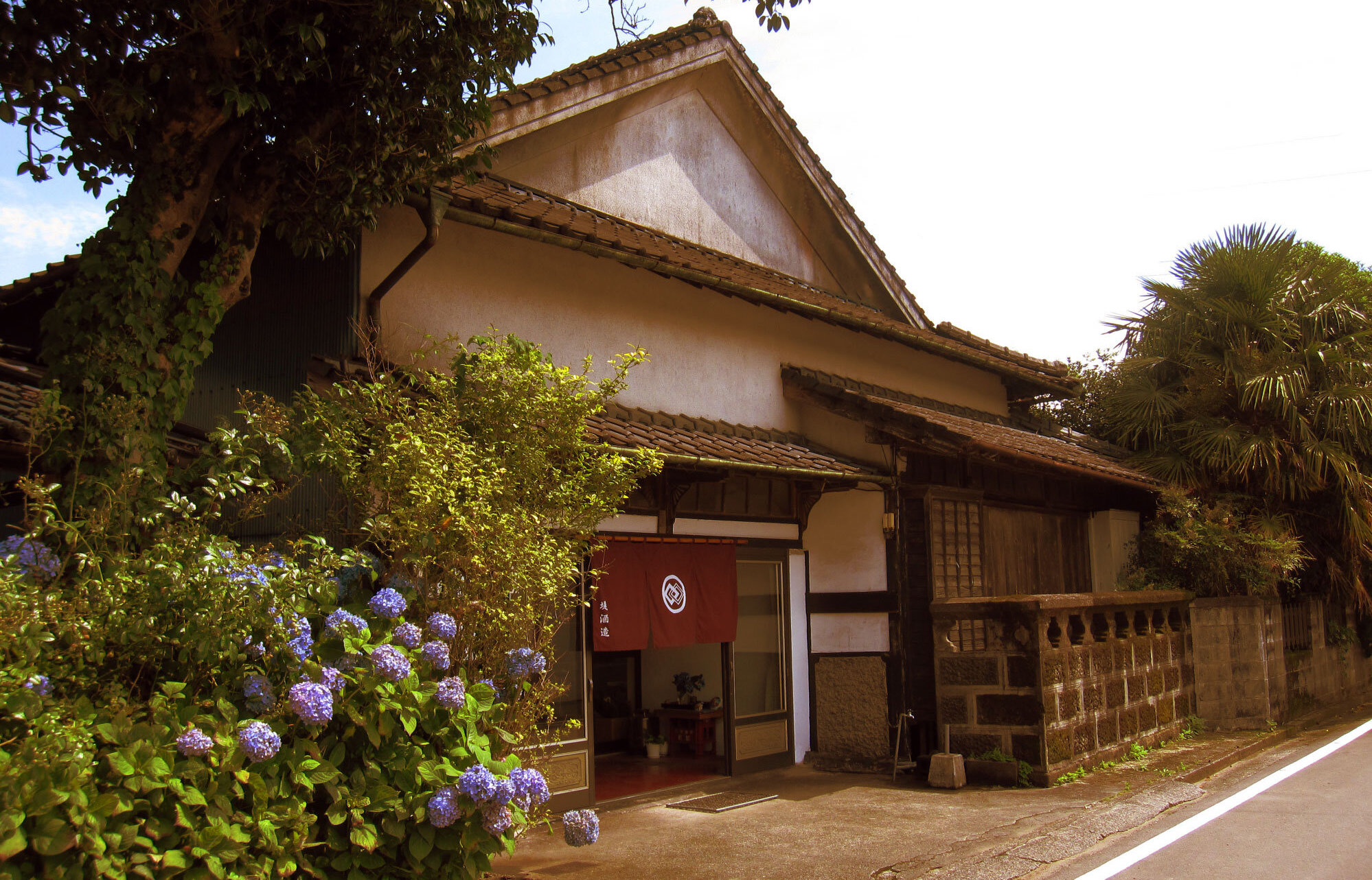 Saké aux levures de cerisier « Kenrokuzakura »