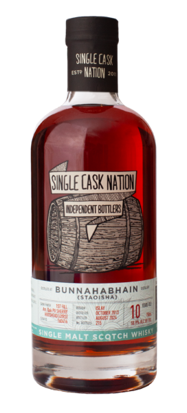 Bunnahabhain 2013  10 Year Staoisha  Cask 160416 Single Cask Nation