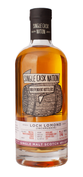 Loch Lomond 2009  14 Year Inchmurrin  Cask 192518 Single Cask Nation