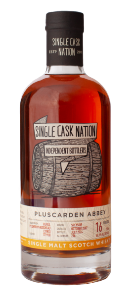 Pluscarden Abbey 2007  16 Year Refill PX  CT Cask 171958 Single Cask Nation