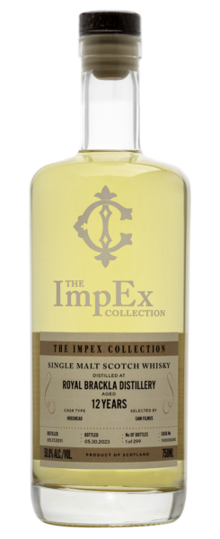 Single Malt Scotch Whisky Royal Brackla 12 Year The ImpEx Collection 