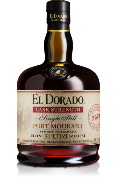 Single Still Rum  Port Mourant PM Cask Strength El Dorado