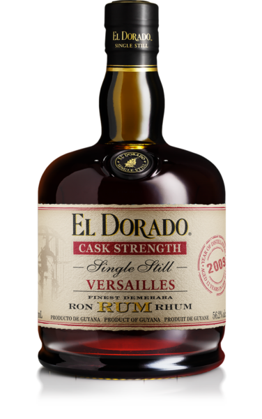 Single Still Rum  Versailles Cask Strength El Dorado