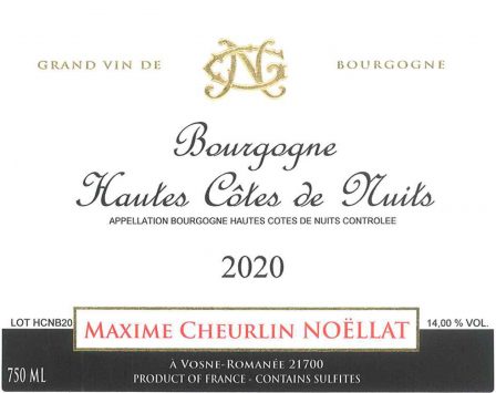 Bourgogne Hautes Cotes de Nuits Blanc