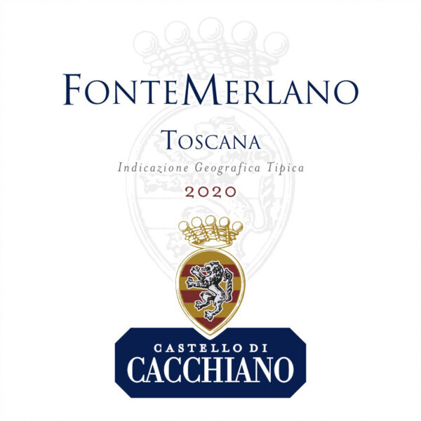 IGT Toscana FonteMerlano Castello di Cacchiano 100 Merlot