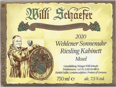 Wehlener Sonnenuhr Riesling Kabinett