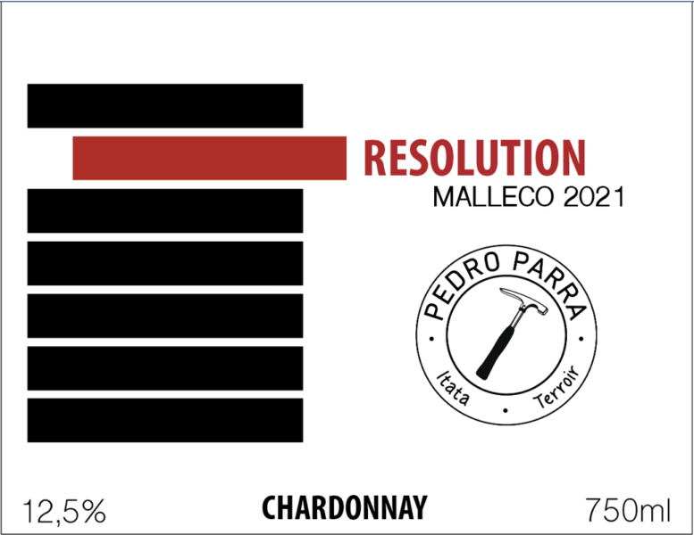 Chardonnay RESOLUTION Pedro Parra