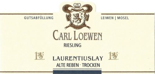 Leiwener Laurentiuslay 'Alte Reben' Riesling Erste Lage Trocken