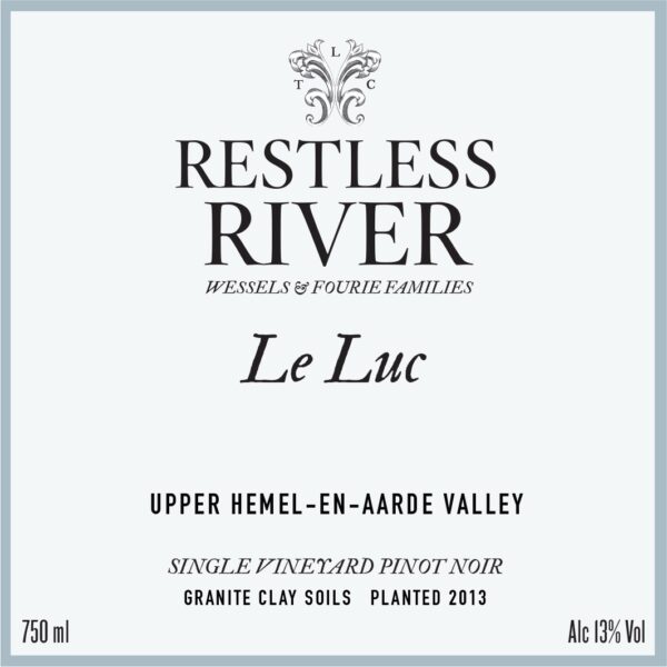 Pinot Noir Le Luc Restless River