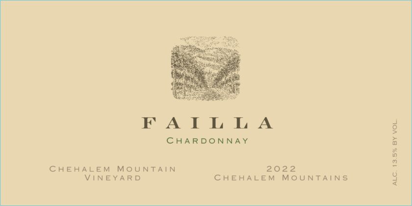 Chardonnay Chehalem Mountain Failla