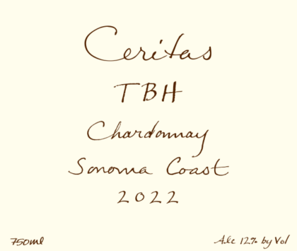 Chardonnay 'TBH Vyd', Ceritas