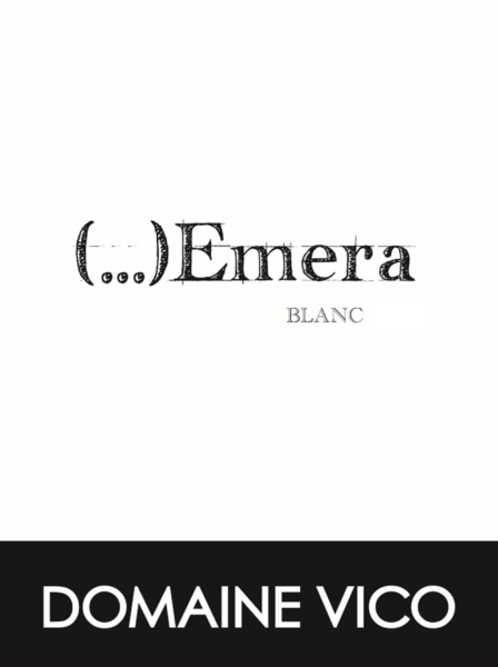 Corse Blanc Emera Domaine Vico