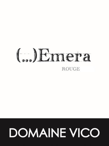 Corse Rouge Emera Domaine Vico