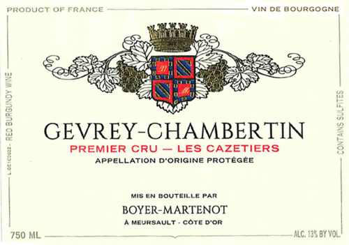 Gevrey-Chembertin 1er 