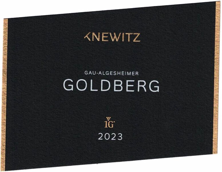 Knewitz Goldberg Erste Lage Riesling Trocken